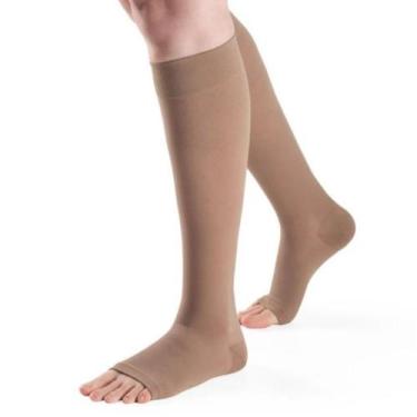 Imagem de Meia panturrilha 3/4 282 20-30 mmhg algodao super - sigvaris, GG