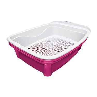 Imagem de Furacão Pet Banheira Gato Classic Plus Rosa Para Gatos