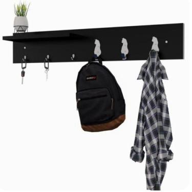 Imagem de Porta Chaves Organizador De Bolsas Com Prateleira P.P.G.C SF - ShopFor