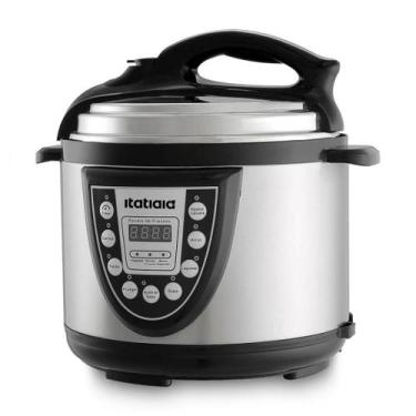 Imagem de Panela de Pressão Elétrica Digital Midi 5L Itatiaia  Design Moderno e 