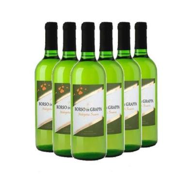 Imagem de Vinho branco suave 6 x 720ml - borso di grappa - niagara