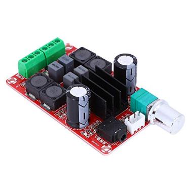 Imagem de Placa Amplificadora Digital de última Geração XH-M189 2x50W - Mini Amplificador Compacto e Poderoso para áudio Doméstico, Projetos DIY e Sistemas de Som Automotivo