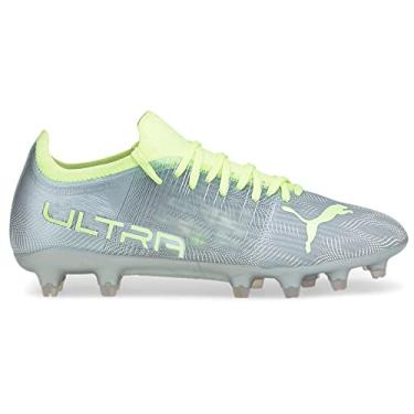 Imagem de Puma Tênis feminino Ultra 3.4 Firm Ground Futebol, Diamond Silver-Fizzy, 39, Diamante, prata, efervescente