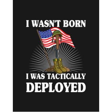 Imagem de Notebook: Military Army Veteran Soldier Patriotic Memorial Day: Journal Notebook Gift For Someone Who Loves Writing| 100 Pages 8.5x11
