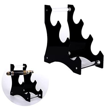 Imagem de WANLIAN Suporte para Sabre de Luz Suporte para Espada Suporte para Exibição de Sabre de Luz de Acrílico Suporte para Punho de Sabre de Luz para Exibição Suporte para Espada Decorativa de Sabre de Luz(