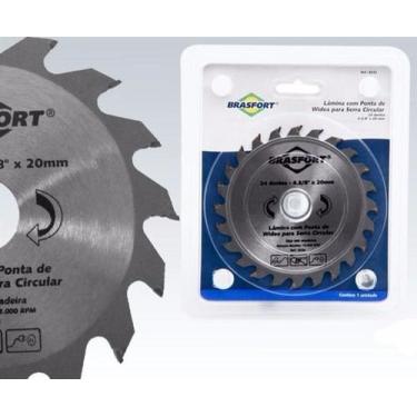 Imagem de serra circular videa brasfort 4.3/8 24dentes x 20mm