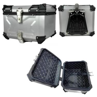 Imagem de Bauleto Universal para Moto Bau Modelo Dakar 55 Litros - Com Suporte/F