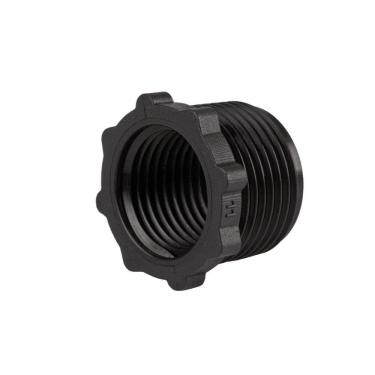 Imagem de Bucha Redução para Torneira Rebouças 3/4x1/2 Preto ¿ Embalagem 100 Unidades