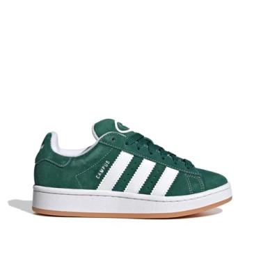Imagem de adidas Campus 00s J IH7492, calçados esportivos, Verde escuro/branco nuvem/branco, 19 BR
