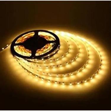 Imagem de Fita Led 5 Metros Amarela - Sem fonte - KAPBOM