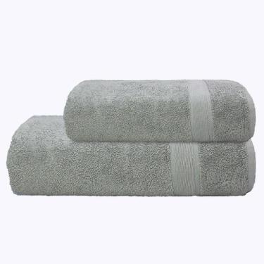 Imagem de Jogo de Banho Ícone Luxo Banhão Gigante Toque Macio 1,50m x 85cm 02 Pe