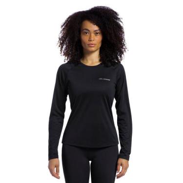 Imagem de Camiseta Runner Manga Longa 2.0 Feminina - Olympikus, Preto, G