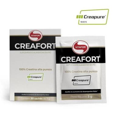 Imagem de Creatina Monohidratada Creafort Creapure Vitafor 30 C Sachês