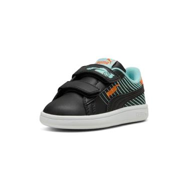 Imagem de PUMA Tênis infantil unissex Smash Hook and Loop, Puma Lago seguro para brancos, 18