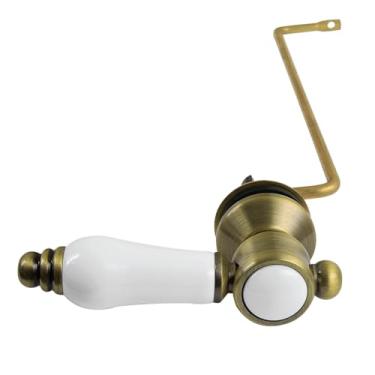Imagem de Kingston Brass KTBPLS3 Alavanca de tanque de vaso sanitário Bel-Air, latão antigo