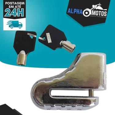 Imagem de Trava Cadeado Para Disco De Freio Moto Universal 5mm - Diversas