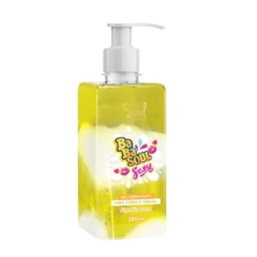 Imagem de Gel Hidratante Babasoul Creme Para Corpo e Virilha, Beijável, Cheirinho De Algodão Doce Blow