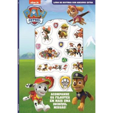 Imagem de Patrulha Canina - Livro De História Com Adesivos - Extra