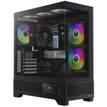 Imagem de Gabinete Gamer Gamdias Atlas M1, Mid Tower, Vidro Temperado, ATX, Blac