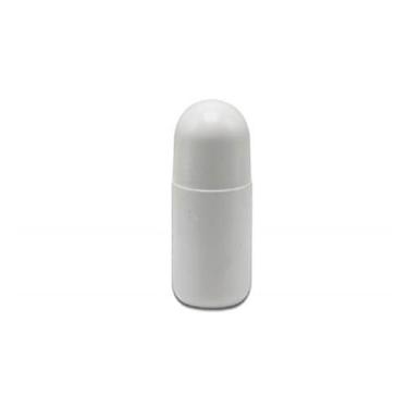 Imagem de 4Pcs 50mL Garrafa Roll-on Recarregável Vazia Garrafas de Rolo Anti-transpirante de Plástico Branco Recipiente de Desodorante diy à Prova de Vazamento