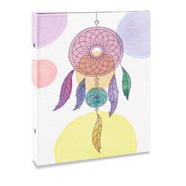 Imagem de Álbum de fotos Ical, encadernação tradicional, para 160 fotos 10x15cm - envelope plástico branco - linha Temas - modelo filtro dos sonhos - 146