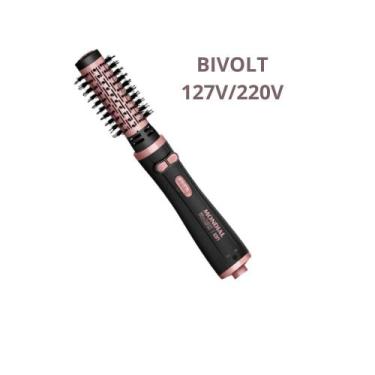 Imagem de Escova Mondial Rotativa Giratória Modeladora Black Rose ERB01 Superpot