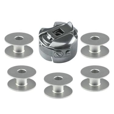 Imagem de Blooy - Caixa de bobina BC-DB1-NBL1 e kit de bobina 40264A serve para máquinas de costura JUKI DDL-5550, 8700, 9000, Brother S7200, Jack A2, A3, A4