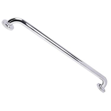 Imagem de Barra de Apoio 80cm Inox Idoso Banheiro Box Cadeirante Segurança Corrimao Suporte Deficiente Acessibilidade