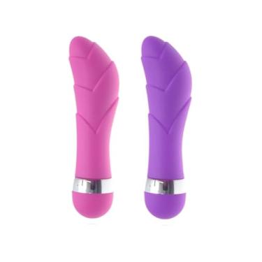 Imagem de Vibrador Com Relevo Em Ondas Multivelocidade ROXO/ROSA