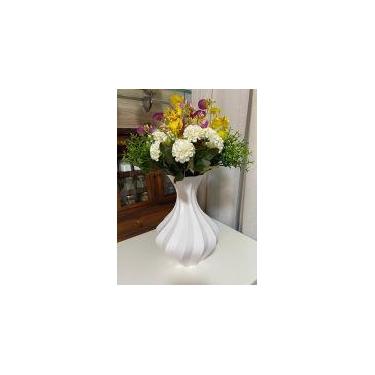 Imagem de Vaso Jarro Decorativo Estrela Plástico Para Flores Artificiais - Genér