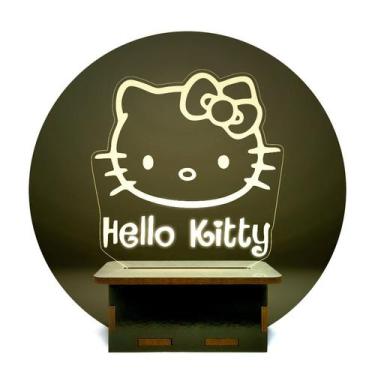 Imagem de Mini Luminária Hello Kitty - ShopC