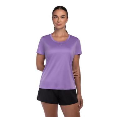 Imagem de Camiseta de Corrida Feminina Mizuno Run Spark, Roxo, M
