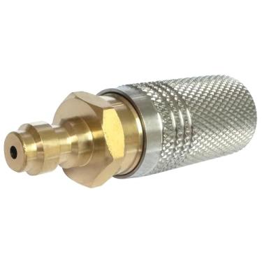 Imagem de Paintball PCP Adaptador de plugue de desconexão rápida macho de 8 mm com adaptador de acoplamento de desconexão rápida fêmea de 8 mm acoplador de aço inoxidável HPA CO2 conector de refil de tanque de