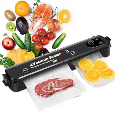 Imagem de Seladora a Vácuo Automática para Alimentos, Máquina de Embalar a Vácuo para Carnes, Frutas, Legumes