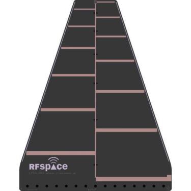 Imagem de RFSPACE Antena passiva LPDA-MAX Log Periodic UWB 300 MHz - 1000MHz para radar UWB TX/RX SDR GPR SIGINT EMC Test ADSB WiFi FVP TV Video IoT LoRa