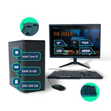 Imagem de Pc Gamer MRP Informática Completo Intel Core I5 6500 Memória 16gb SSD 