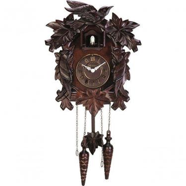 Imagem de Relógio De Parede Cuco Herweg 5379 Pássaro
