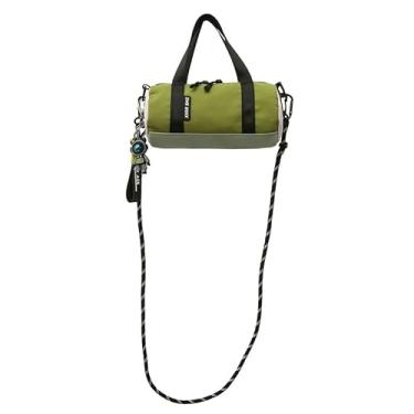 Imagem de Bolsa tiracolo multicolorida de montanha 2025 masculina e feminina bolsa de ombro único diária, Verde