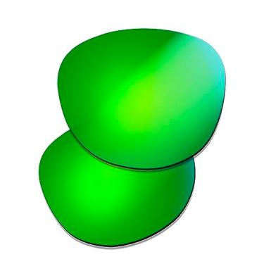 Imagem de Prizo ORL Lentes de reposição polarizadas para óculos de sol Oakley Pitchman R OO9439 (irídio esmeralda)