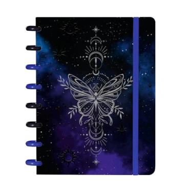 Imagem de Iscool Disc Flex Pequeno 80 Fls Cosmos Borboleta