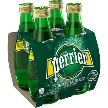 Imagem de Agua perrier mineral com gás 330ml - pack com 4 unid