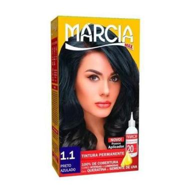 Imagem de Tintura Marcia 1.1 Preto Azulado - PERFUMARIA MARCIA LT