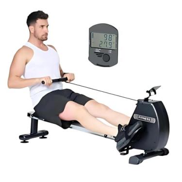 Imagem de Aparelho Simulador de Remo Magnetixo Indoor K2 8 Níveis de Resistência Até 120kg