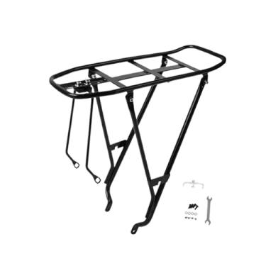 Imagem de simhoa Suporte traseiro para bicicleta, suporte para carga de bicicleta, de bagagem para bicicleta com contraponto fácil de instalar para bicicletas de, Sem Ajuste