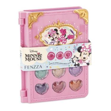 Imagem de Kit De Maquiagem Portátil Díario Rosa Minnie Mouse Disney - Fenzza - F