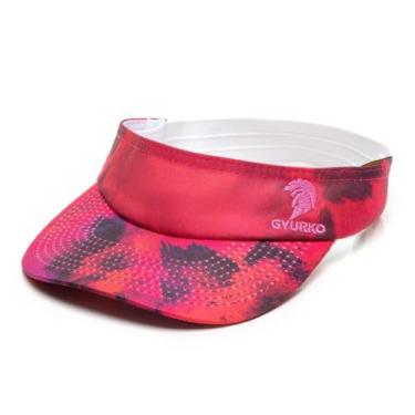 Imagem de Viseira GYURKO Corrida Sublimada Rosa e Pink