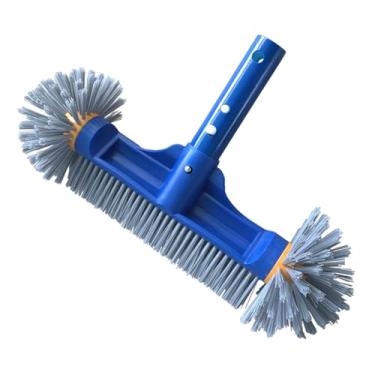 Imagem de Rrlihjgu Escova Para Piscina - Escova Para Limpeza De Paredes | Escovador de Cabeça Angulada Apagador de Manchas para Limpeza de Azulejos e Remoção de Algas em Lagos e Banheiras de Hidromassagem