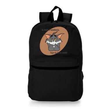 Imagem de Bolsa Mochila Escolar Academia Reforçada Volta Aulas - Bellvi, Preto g