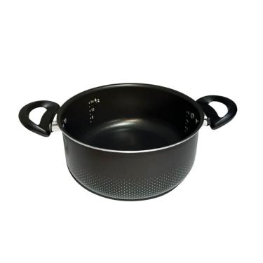 Imagem de Panela Preto 20cm Antiaderente - Rochedo 