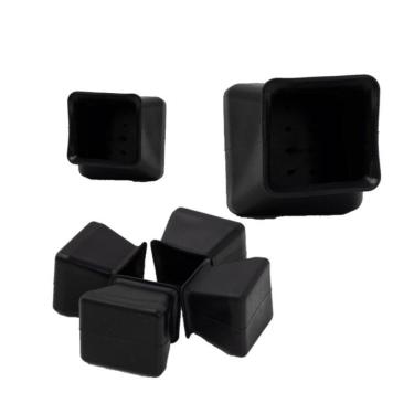 Imagem de Protetor De Silicone Para Pé Quadrado De Mesa E Cadeira 8Pçs
